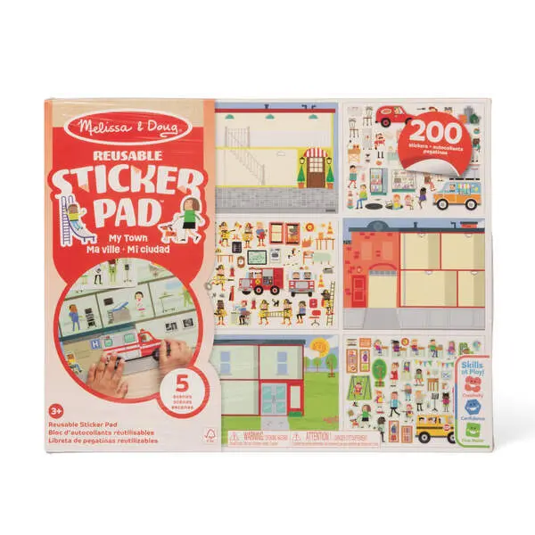 Cover: 681147005389 | MAC Wiederverwendbares Stickerbuch Stadt | Karton | 53890 | Deutsch