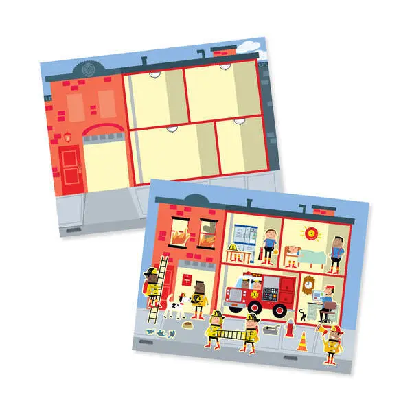 Bild: 681147005389 | MAC Wiederverwendbares Stickerbuch Stadt | Karton | 53890 | Deutsch