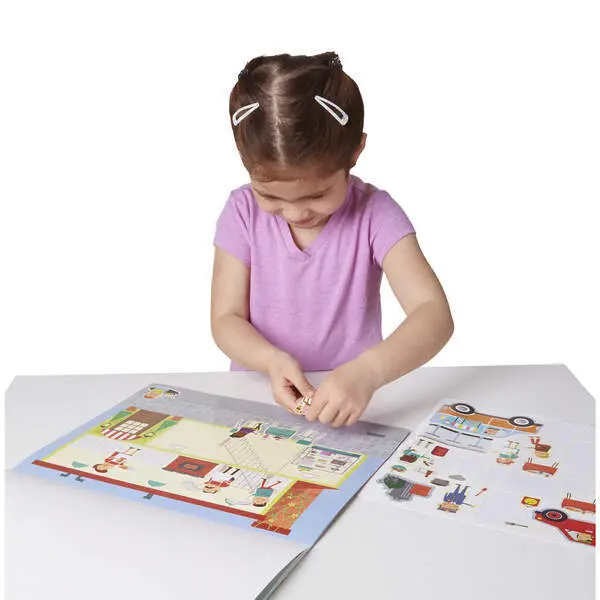 Bild: 681147005389 | MAC Wiederverwendbares Stickerbuch Stadt | Karton | 53890 | Deutsch