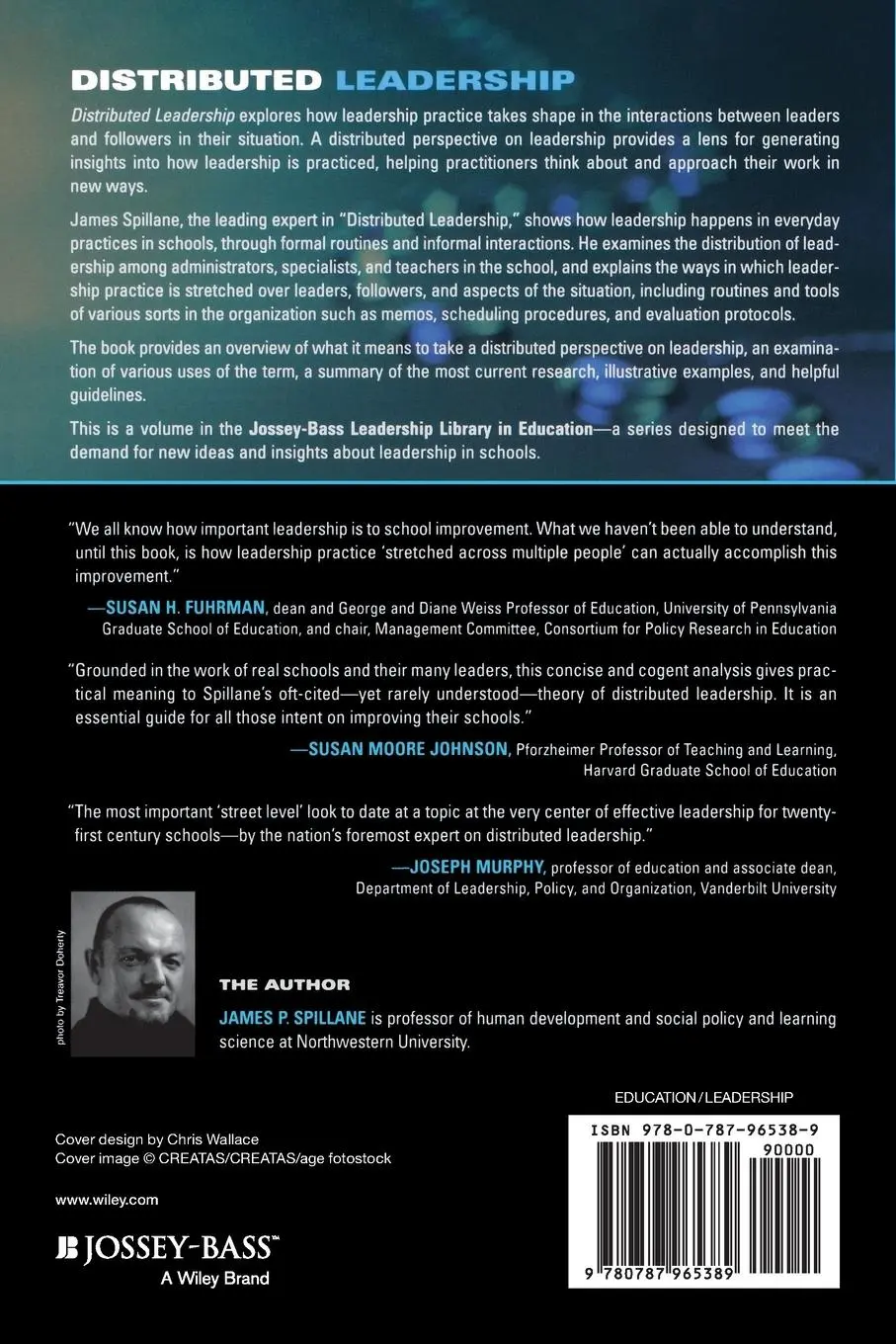 Rückseite: 9780787965389 | Distributed Leadership | James P Spillane | Taschenbuch | Englisch