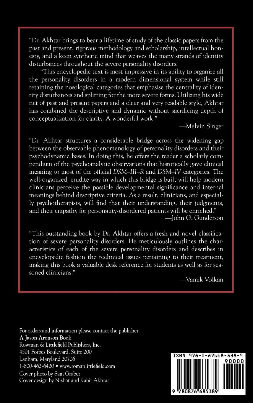 Rückseite: 9780876685389 | Broken Structures | Severe Personality Disorders and Their Treatment