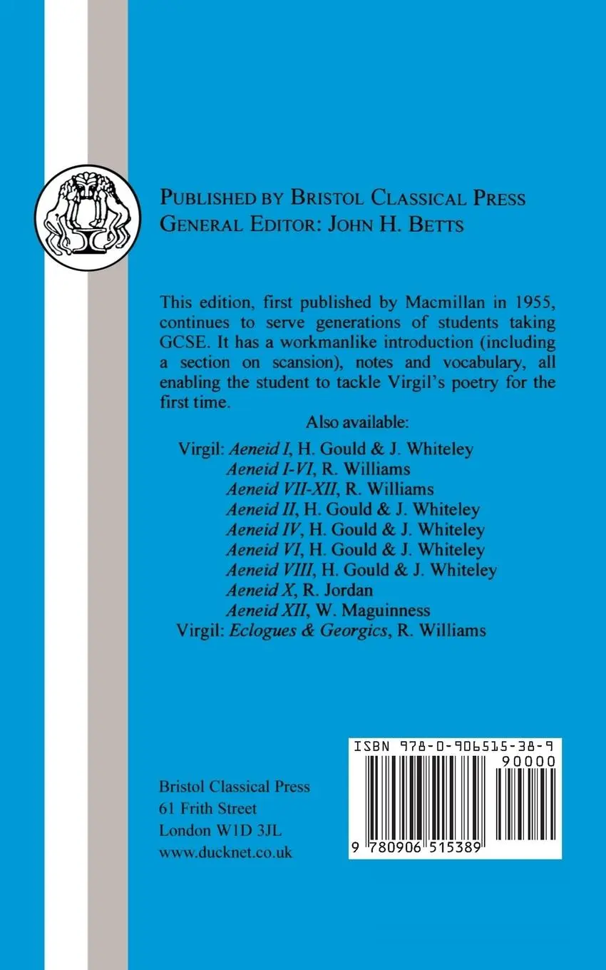 Rückseite: 9780906515389 | Virgil | Aeneid IX | Virgil | Taschenbuch | Kartoniert / Broschiert