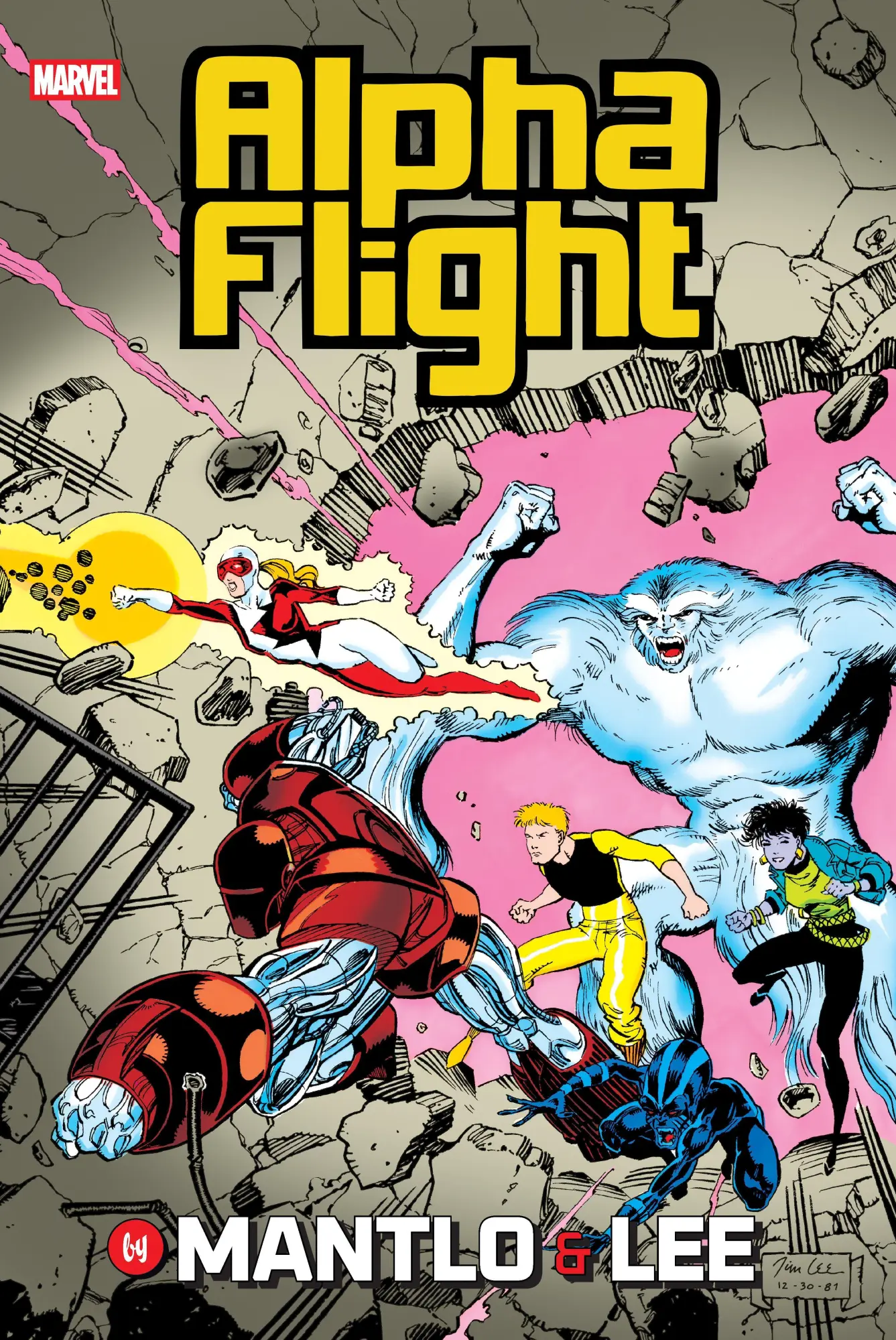Cover: 9781302965389 | Alpha Flight By Mantlo &amp; Lee Omnibus Jim Lee Cover | Mantlo (u. a.)