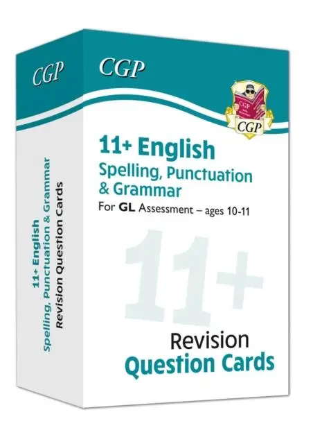 Cover: 9781789085389 | 11+ GL Revision Question Cards: English Spelling, Punctuation &amp;...