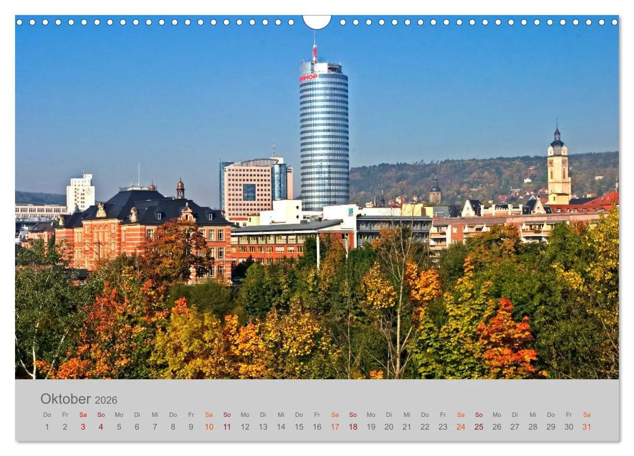 Bild: 9783457755389 | Jena Universitätstadt an der Saale (Wandkalender 2026 DIN A3 quer),...