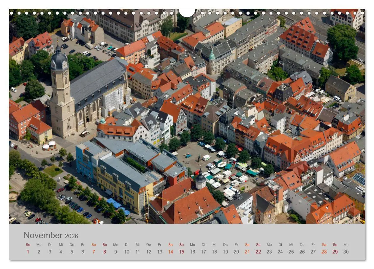 Bild: 9783457755389 | Jena Universitätstadt an der Saale (Wandkalender 2026 DIN A3 quer),...