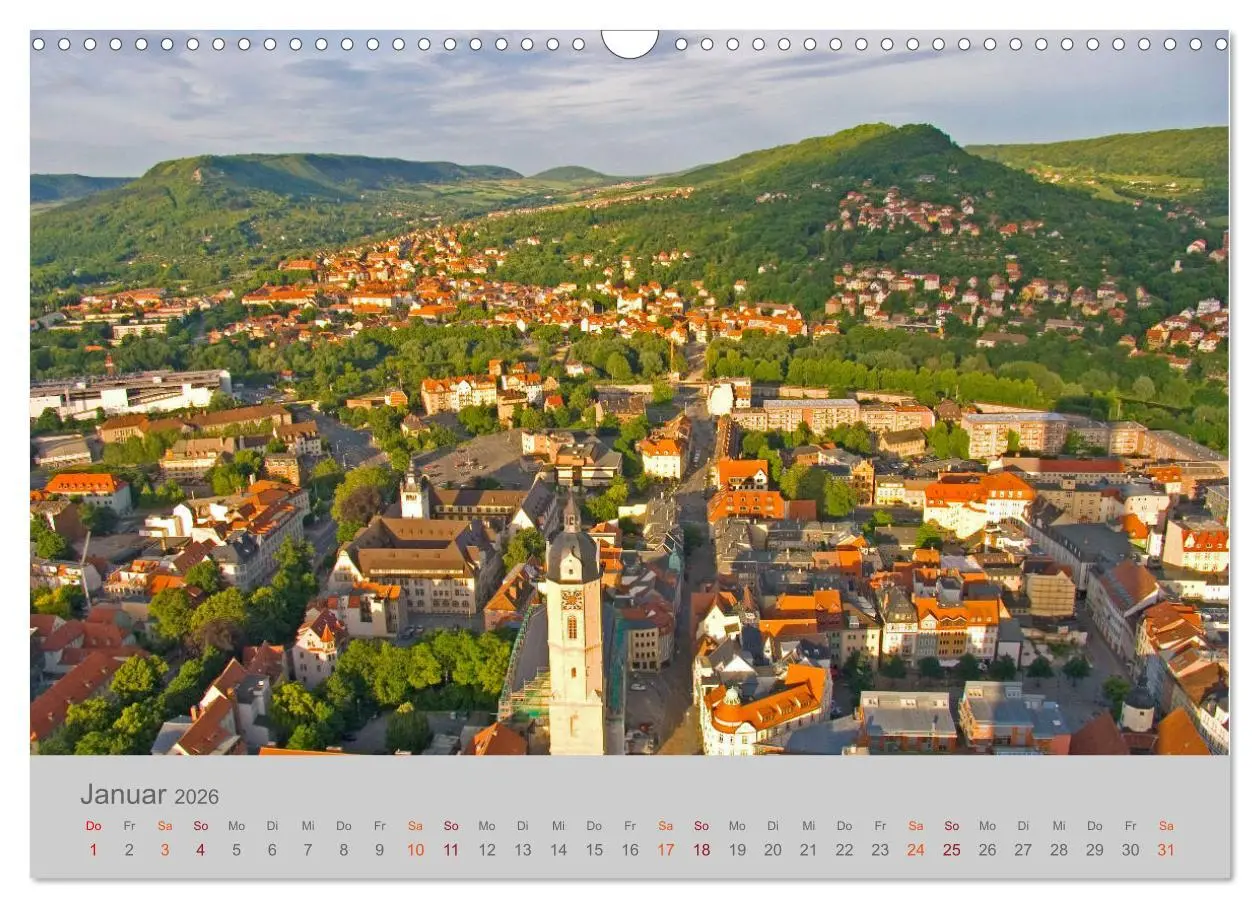 Bild: 9783457755389 | Jena Universitätstadt an der Saale (Wandkalender 2026 DIN A3 quer),...