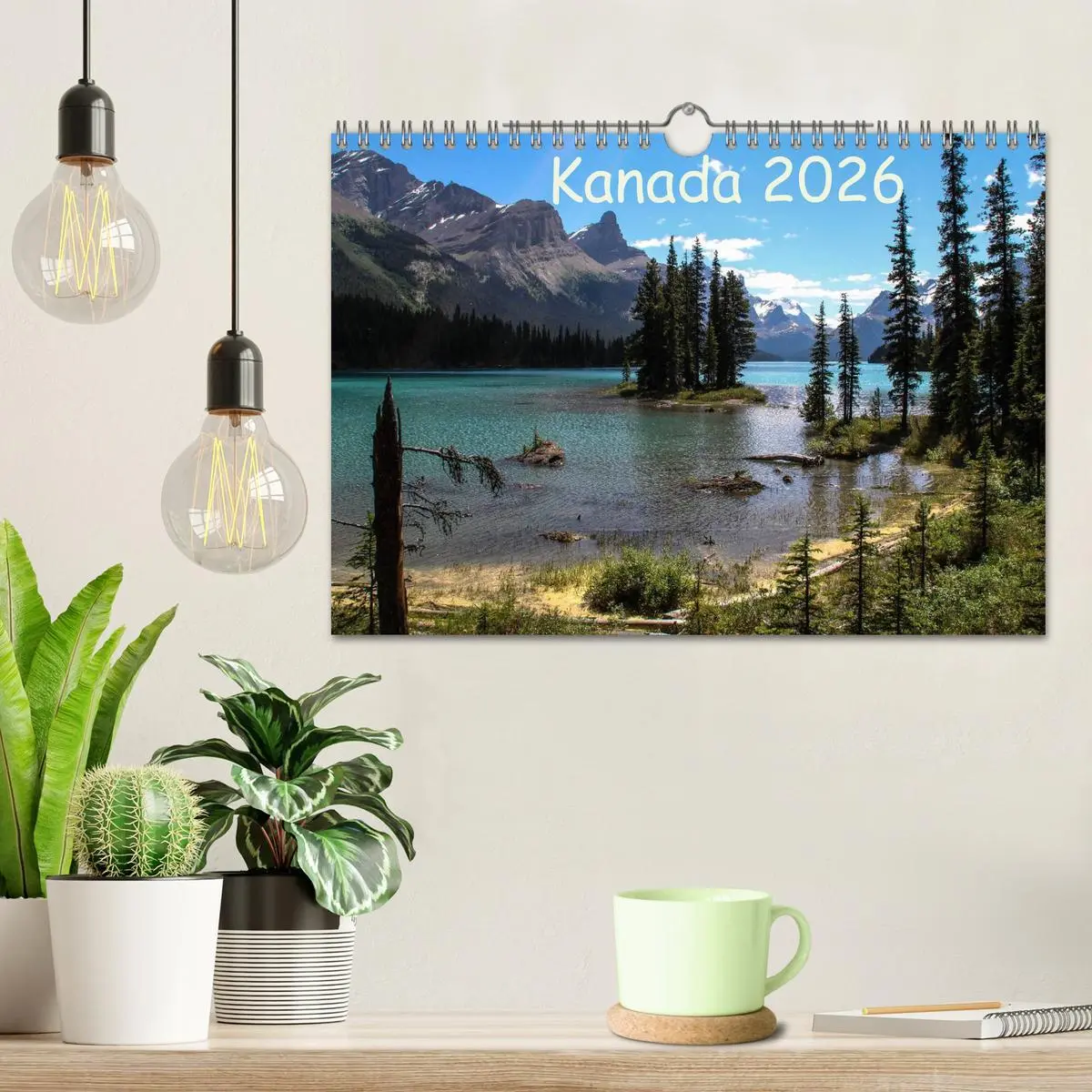 Bild: 9783516155389 | Kanada 2026 (Wandkalender 2026 DIN A4 quer), CALVENDO Monatskalender