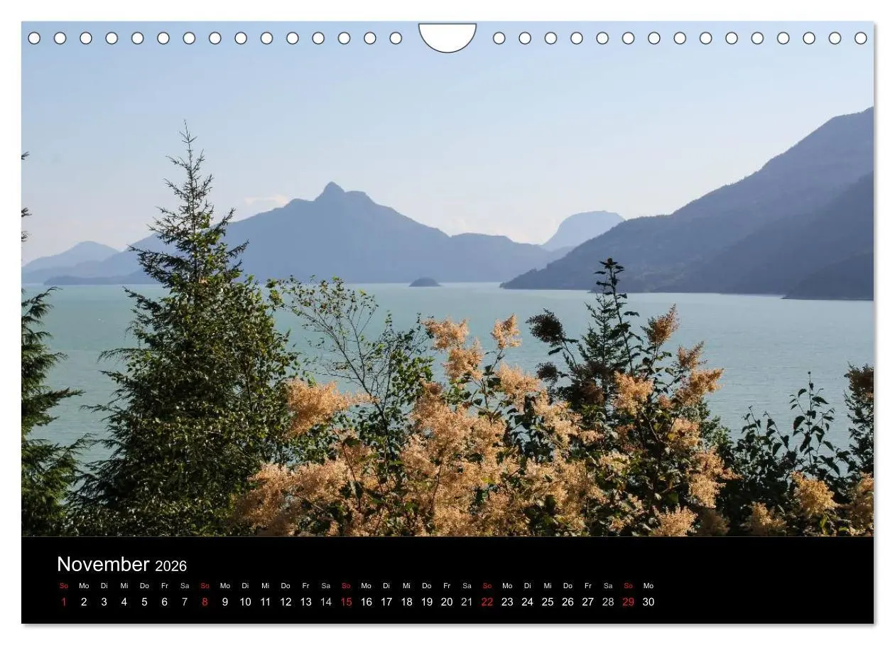 Bild: 9783516155389 | Kanada 2026 (Wandkalender 2026 DIN A4 quer), CALVENDO Monatskalender