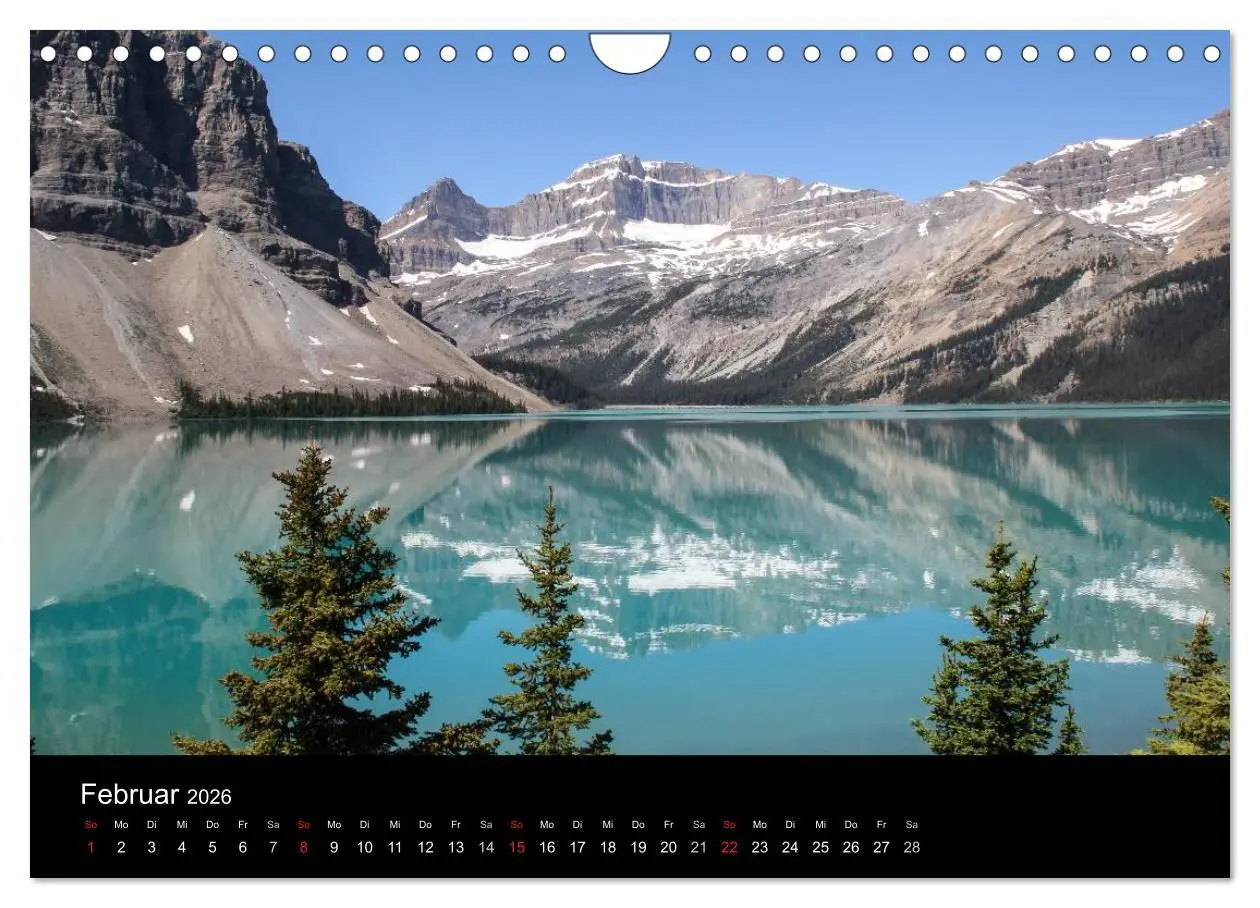 Bild: 9783516155389 | Kanada 2026 (Wandkalender 2026 DIN A4 quer), CALVENDO Monatskalender