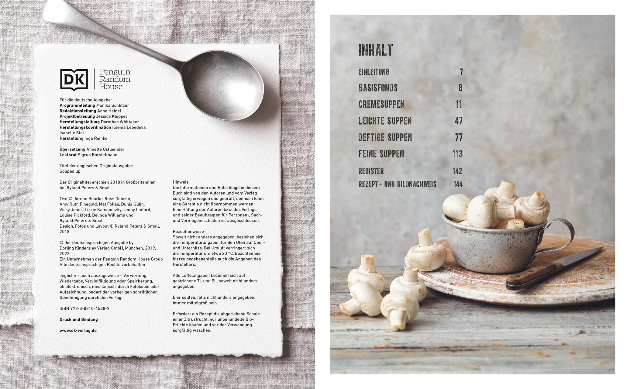 Bild: 9783831045389 | Seelenwärmersuppen | Über 60 Rezepte zum Wohlfühlen | DK Verlag | Buch