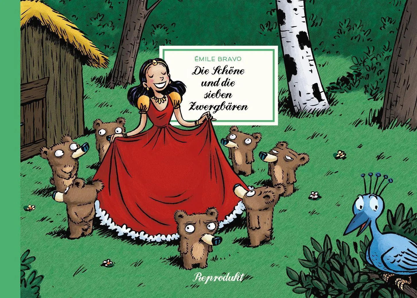Cover: 9783956405389 | Zwergbären 3 | Die Schöne und die sieben Zwergbären | Émile Bravo