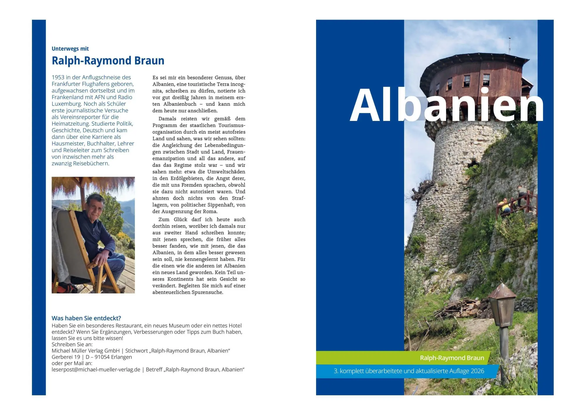 Bild: 9783966855389 | MICHAEL MÜLLER REISEFÜHRER Albanien | Ralph-Raymond Braun | Buch