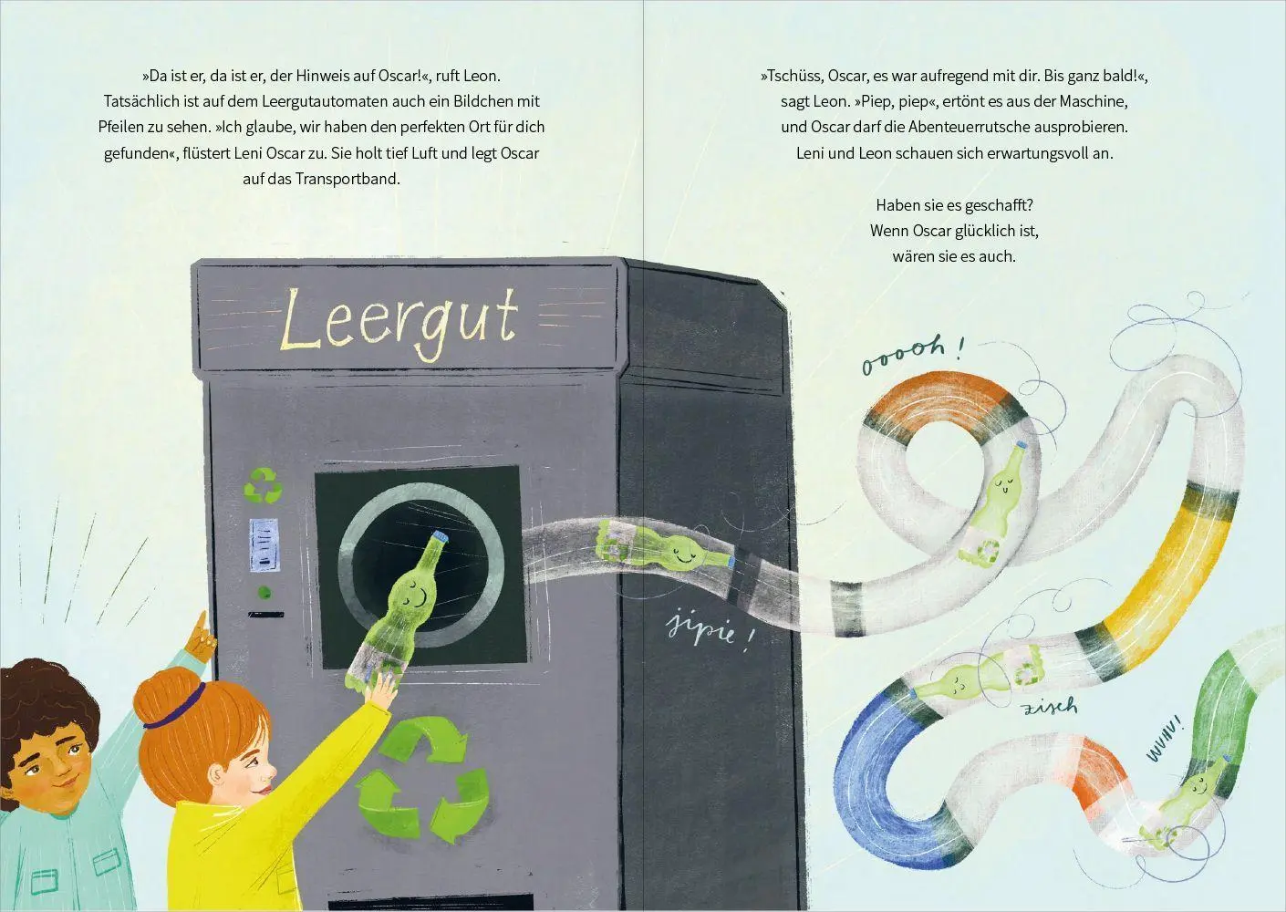 Bild: 9783987265389 | Leni &amp; Leon und die Flaschenpost, die keine sein wollte | Hosp | Buch