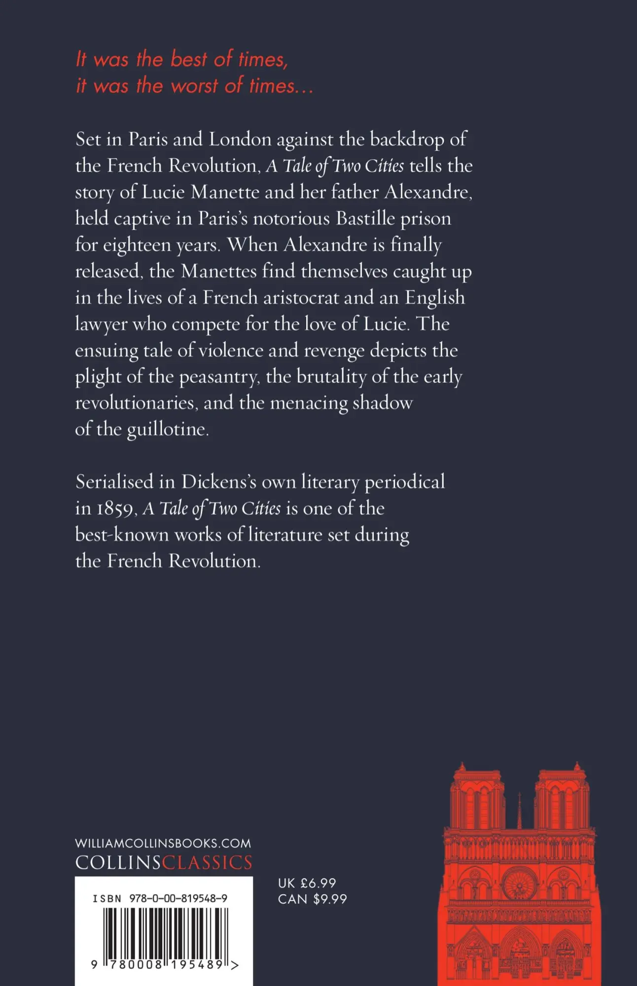 Rückseite: 9780008195489 | A Tale of Two Cities | Charles Dickens | Taschenbuch | Englisch | 2017