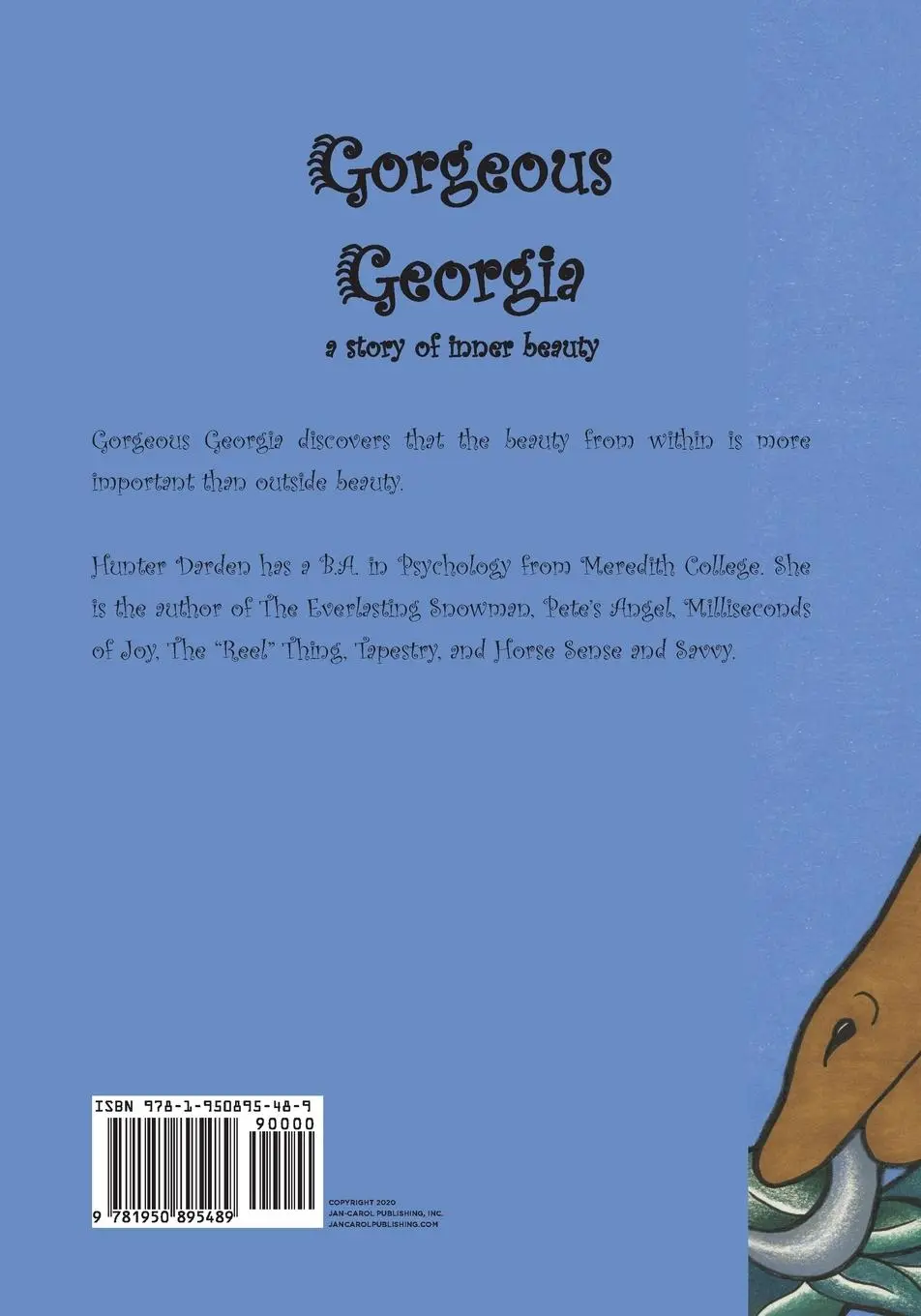 Rückseite: 9781950895489 | Gorgeous Georgia | A Story of Inner Beauty | Hunter D Darden | Buch
