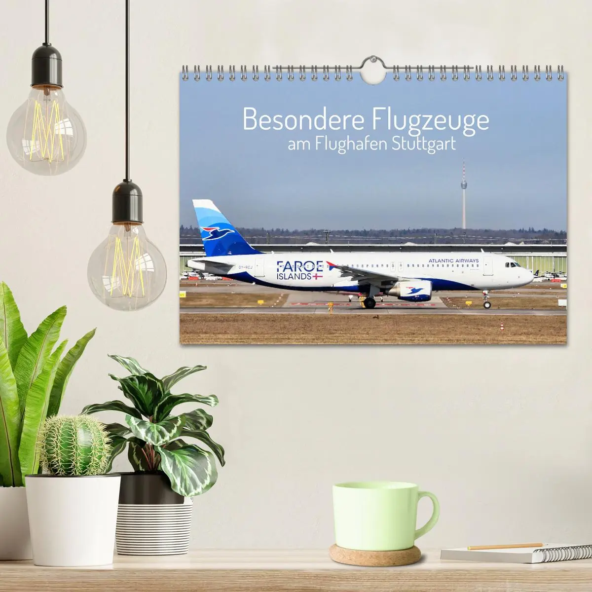 Bild: 9783457295489 | Besondere Flugzeuge am Flughafen Stuttgart (Wandkalender 2026 DIN...