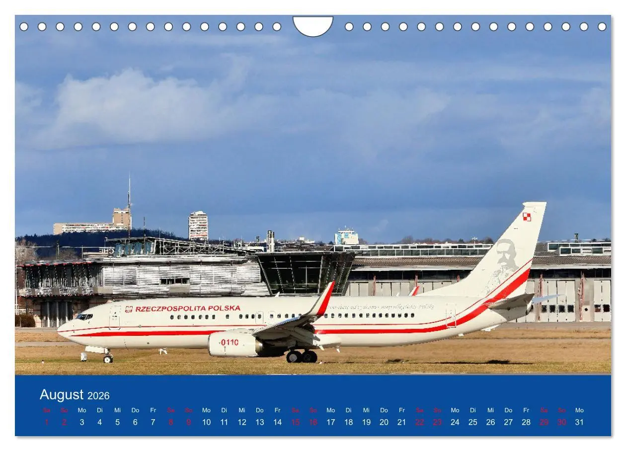 Bild: 9783457295489 | Besondere Flugzeuge am Flughafen Stuttgart (Wandkalender 2026 DIN...