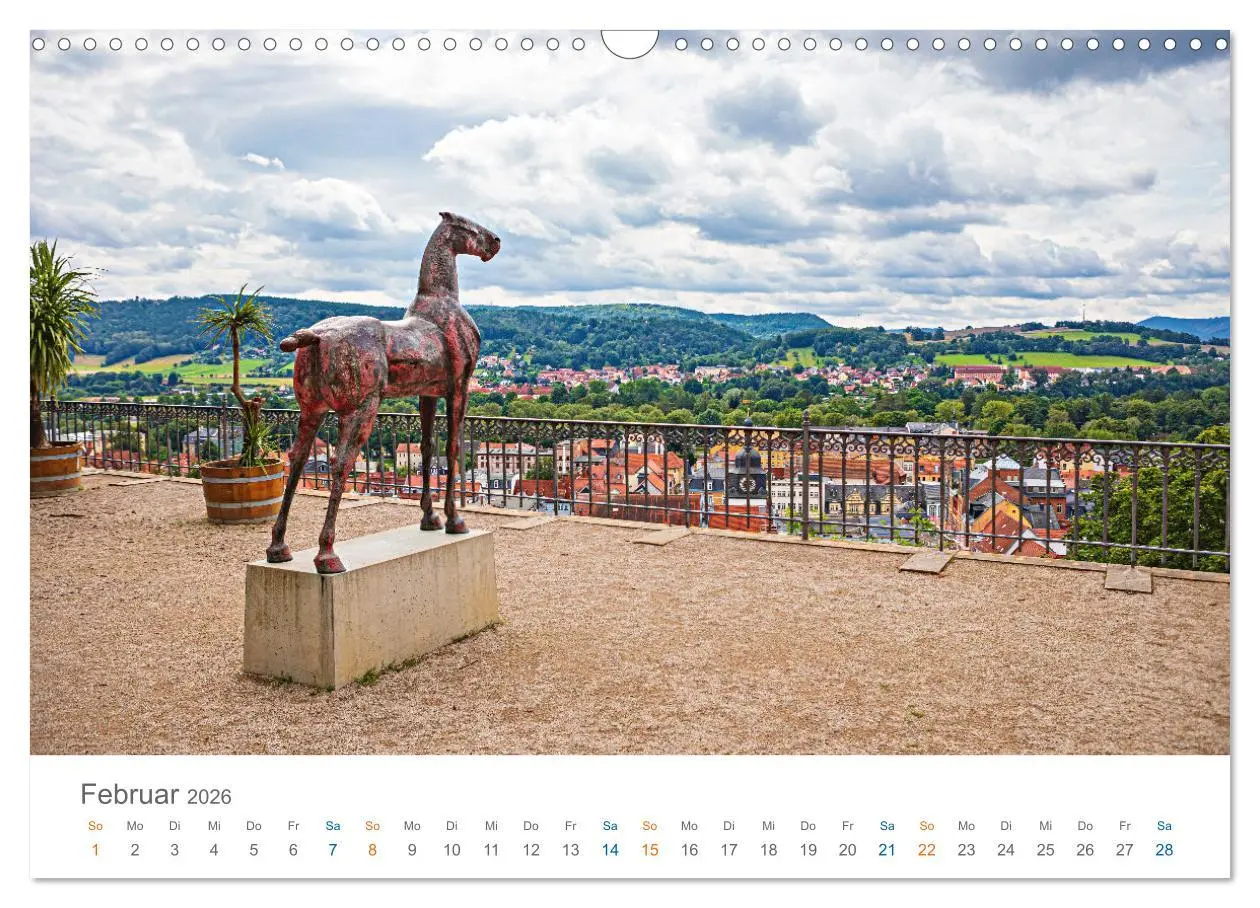 Bild: 9783457365489 | Rudolstadt - im Tal der Saale (Wandkalender 2026 DIN A3 quer),...