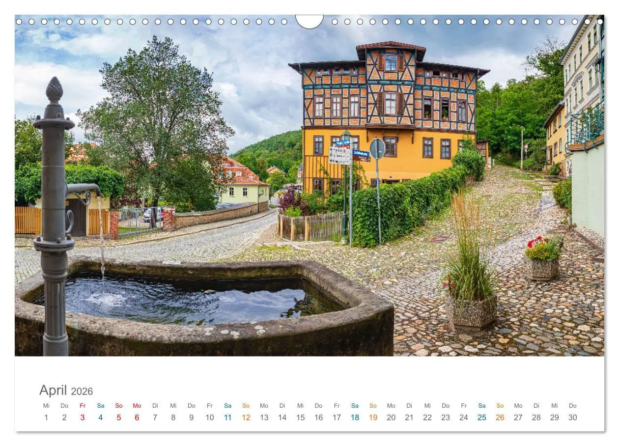 Bild: 9783457365489 | Rudolstadt - im Tal der Saale (Wandkalender 2026 DIN A3 quer),...