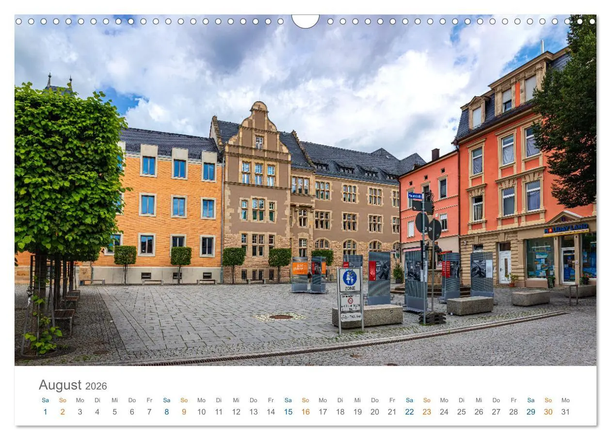 Bild: 9783457365489 | Rudolstadt - im Tal der Saale (Wandkalender 2026 DIN A3 quer),...