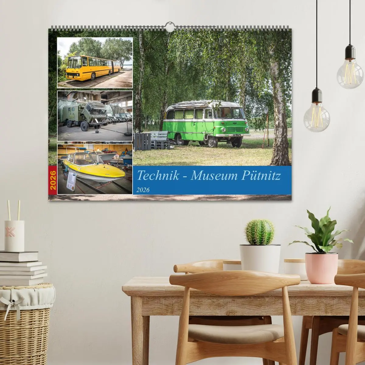 Bild: 9783457505489 | Technik-Museum Pütnitz (Wandkalender 2026 DIN A2 quer), CALVENDO...