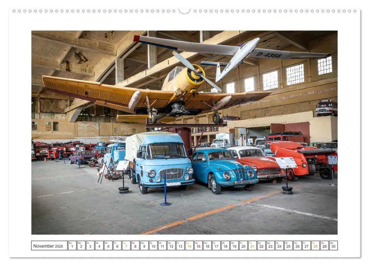 Bild: 9783457505489 | Technik-Museum Pütnitz (Wandkalender 2026 DIN A2 quer), CALVENDO...