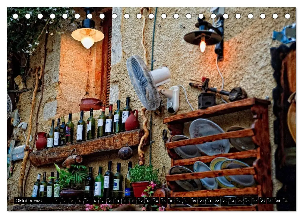 Bild: 9783516075489 | Mediterrane Ansichten 2026 (Tischkalender 2026 DIN A5 quer),...