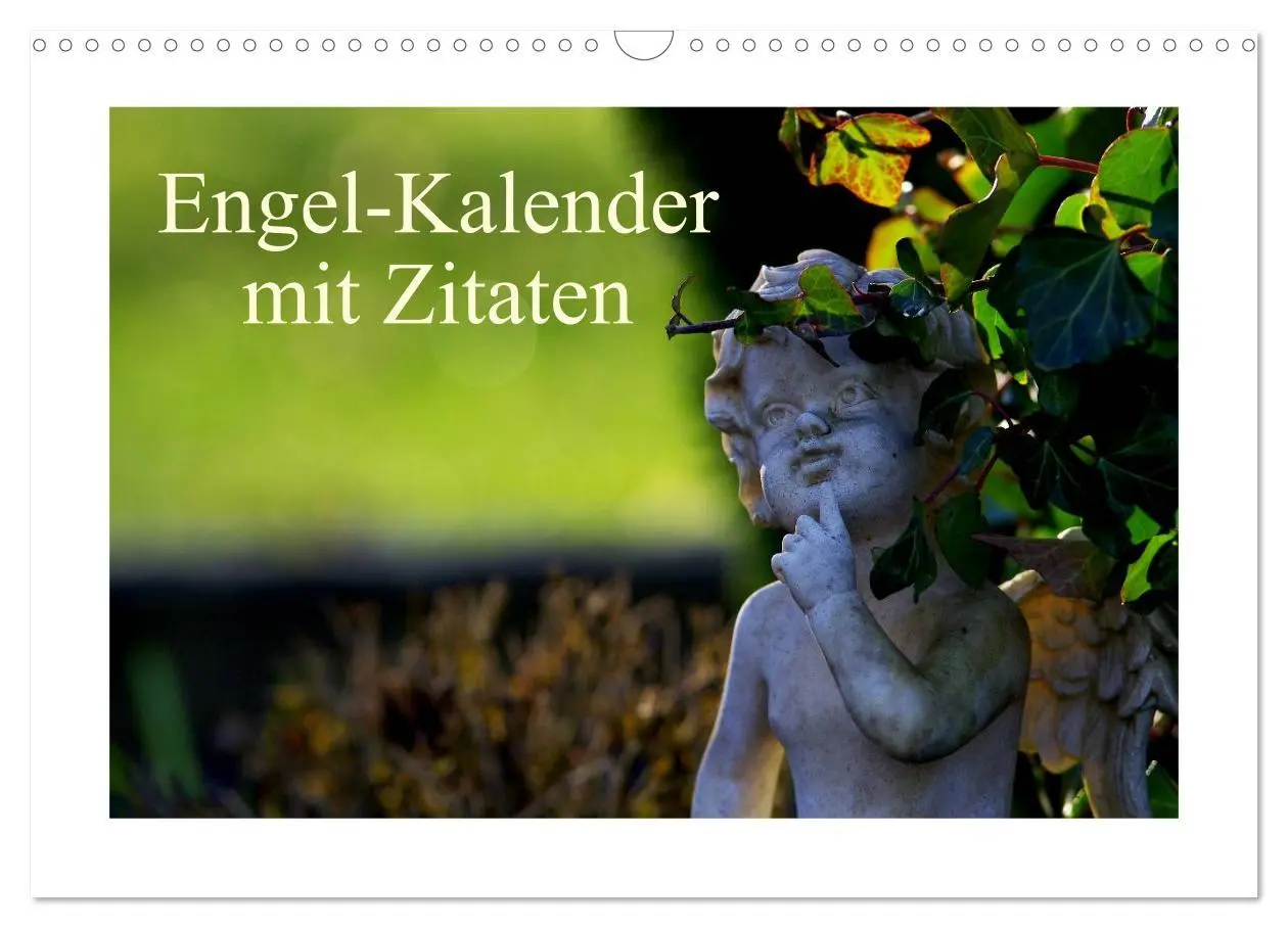 Cover: 9783516145489 | Engel-Kalender mit Zitaten / CH-Version (Wandkalender 2026 DIN A3...