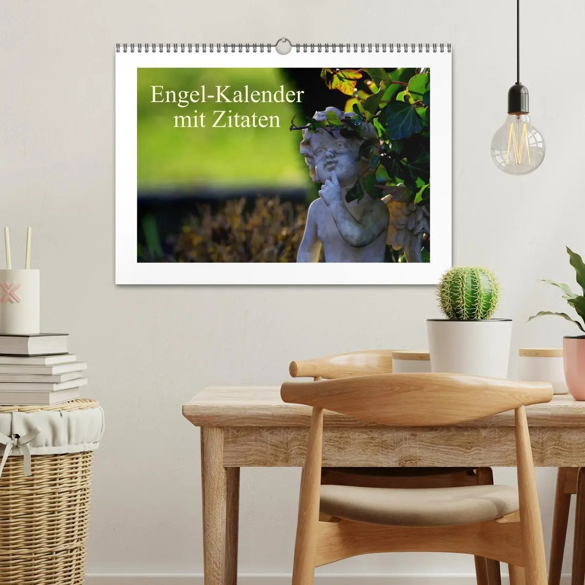Bild: 9783516145489 | Engel-Kalender mit Zitaten / CH-Version (Wandkalender 2026 DIN A3...