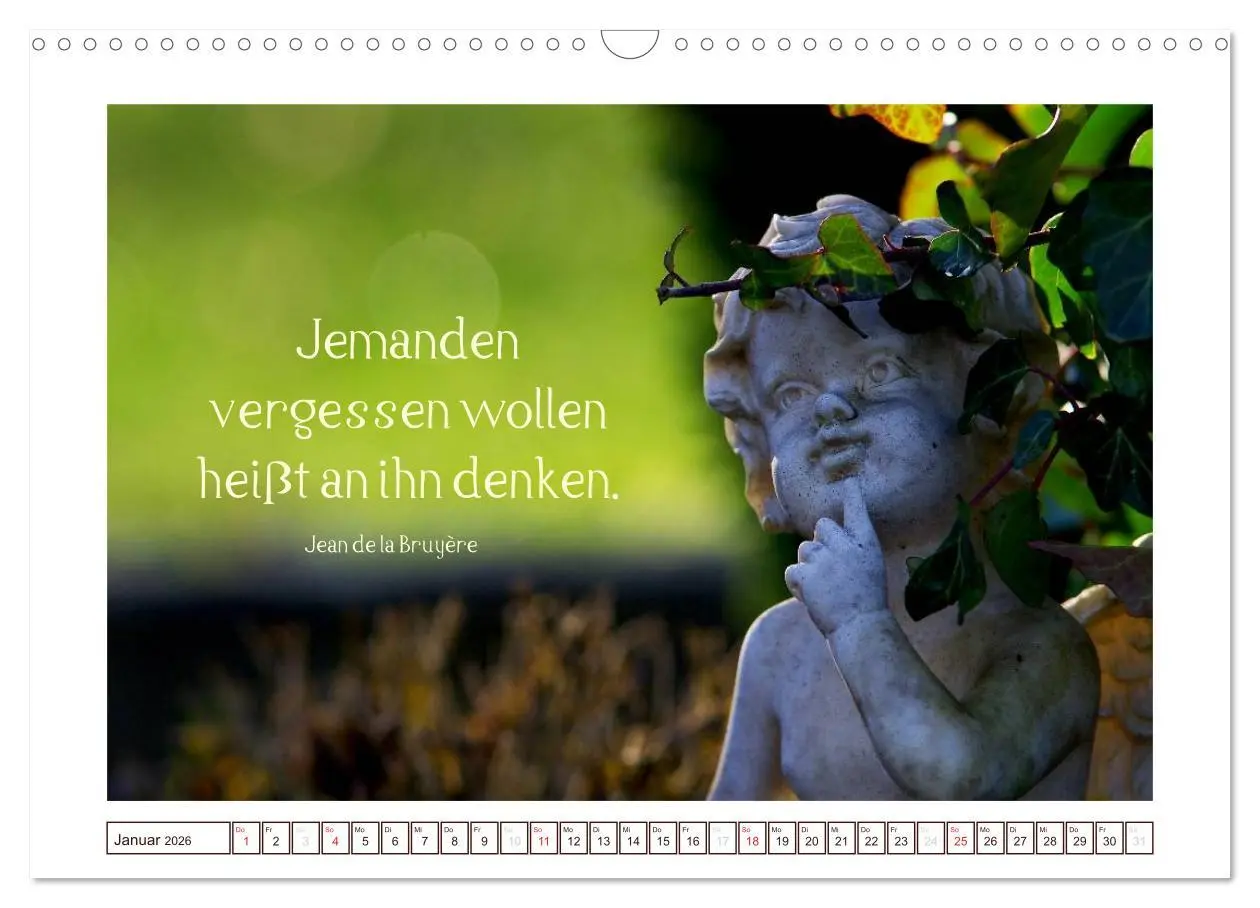 Bild: 9783516145489 | Engel-Kalender mit Zitaten / CH-Version (Wandkalender 2026 DIN A3...