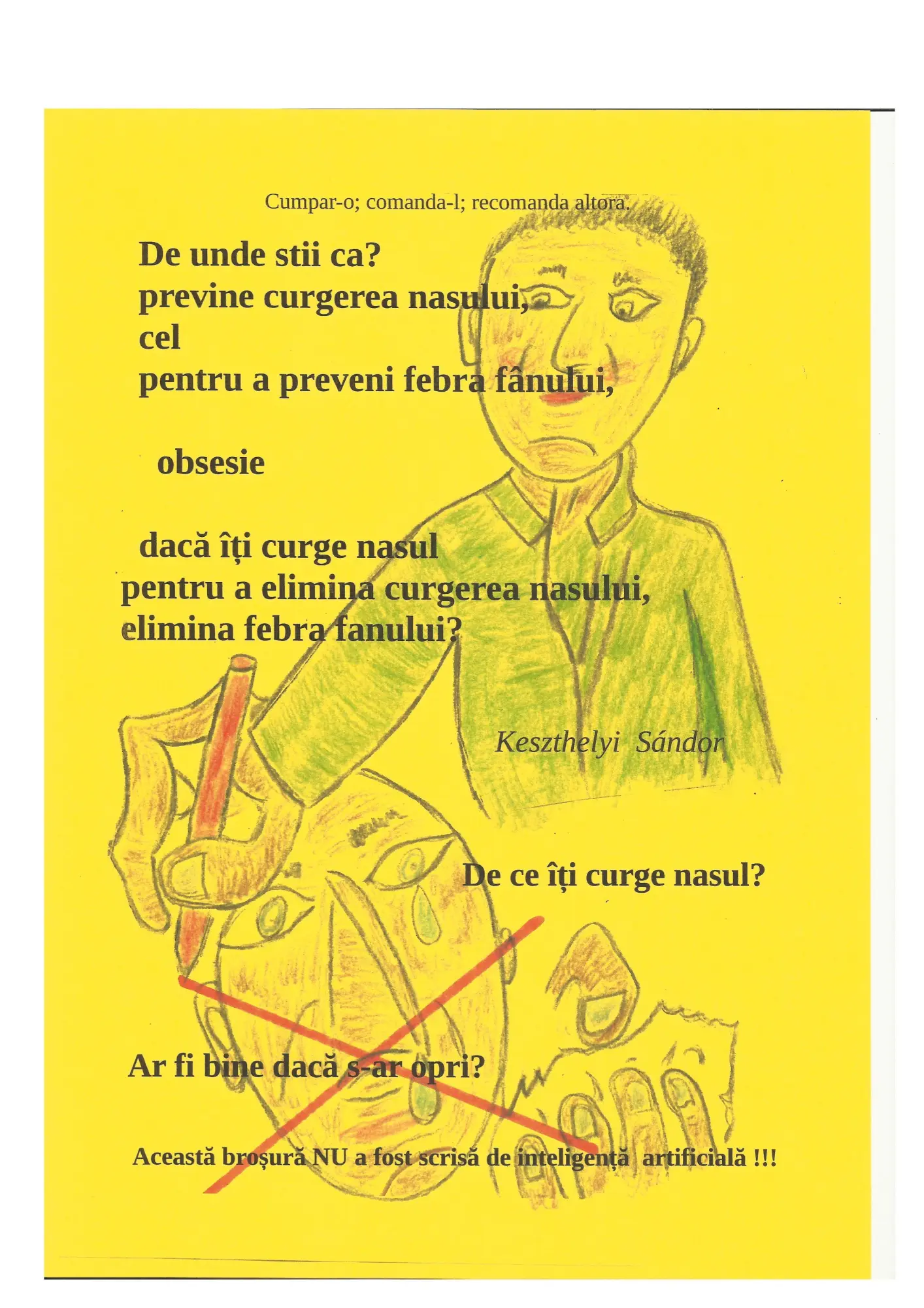 De unde stii ca? previne curgerea nasului,: pentru a preveni febra fánului
