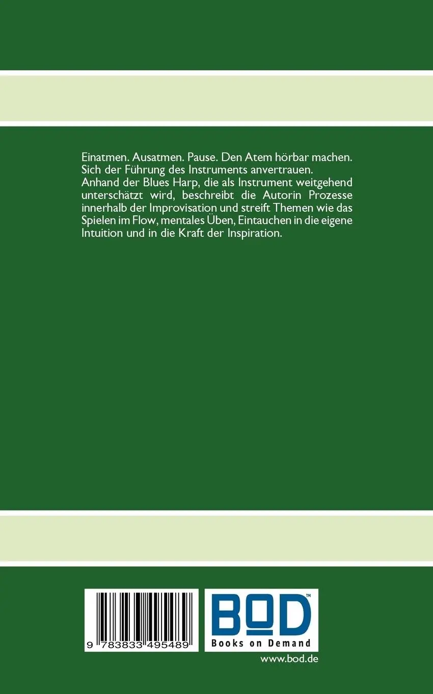 Rückseite: 9783833495489 | Ich fand eine Mundharmonika | ... improvisieren &amp; experimentieren ...