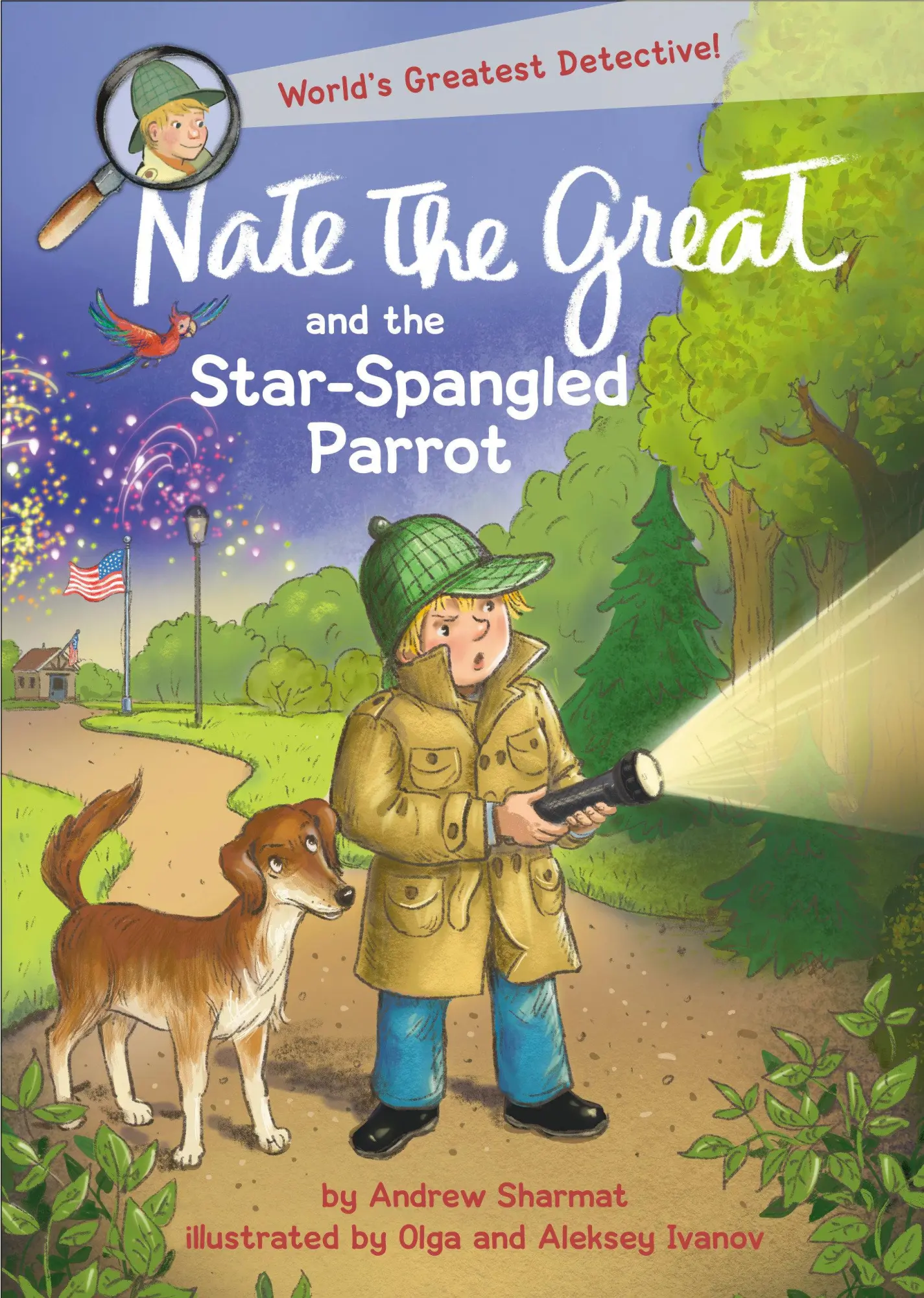 Cover: 9780593805589 | Nate the Great and the Star-Spangled Parrot | Andrew Sharmat (u. a.)