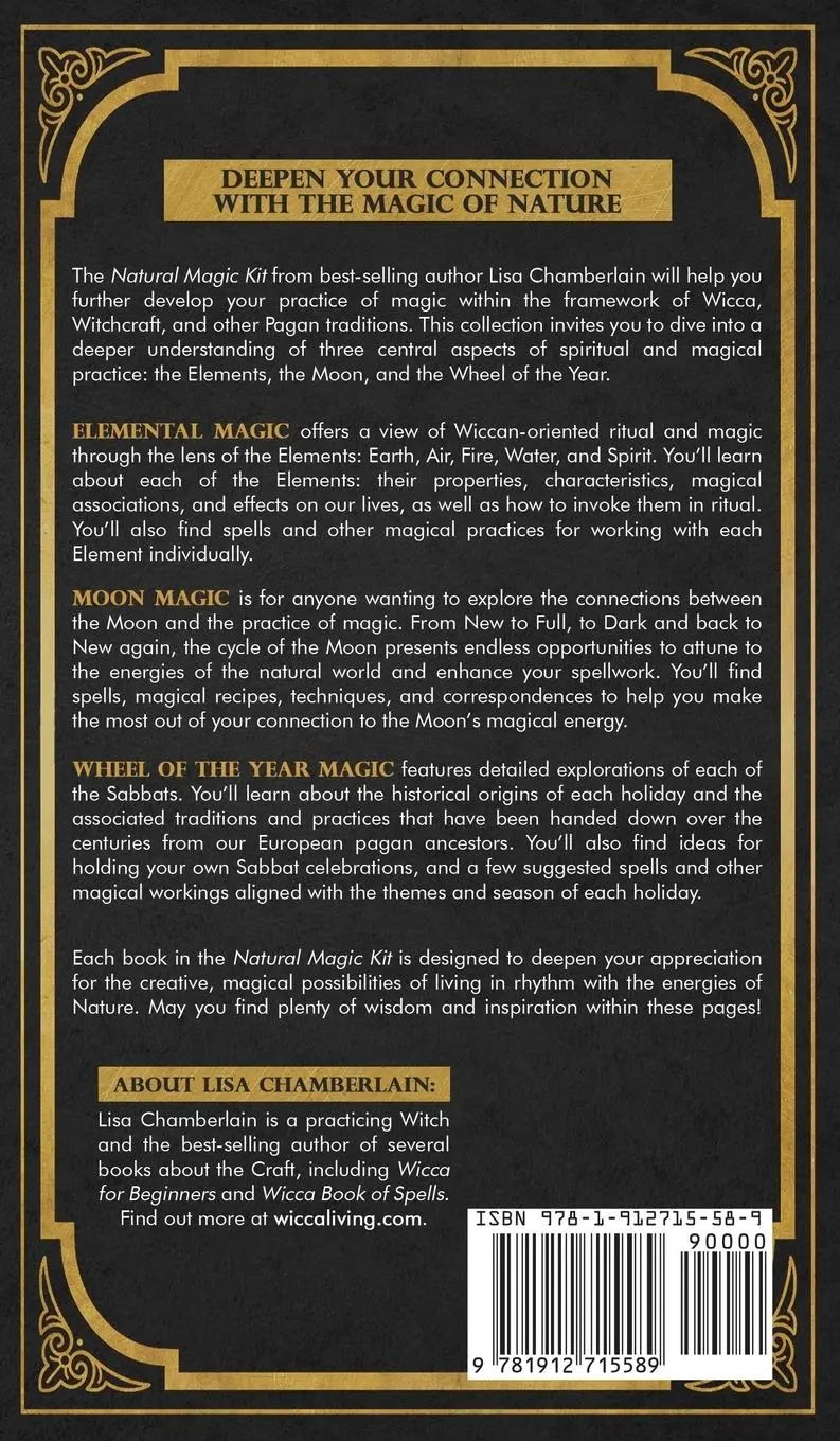 Rückseite: 9781912715589 | Wicca Natural Magic Kit | The Sun, The Moon, and the Elements | Buch