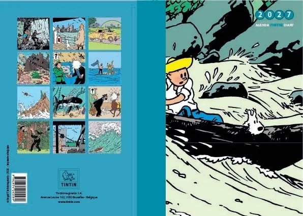 Cover: 9782874245589 | Tim &amp; Struppi Agenda 2027 Klein | Hergé | Taschenbuch | 152 S. | 2026