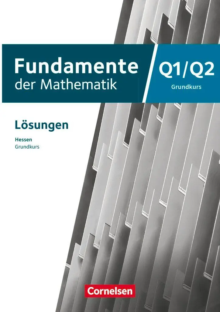 Cover: 9783060025589 | Fundamente der Mathematik 12. Schuljahr/Q1-Q2 - Grundkurs - Hessen...