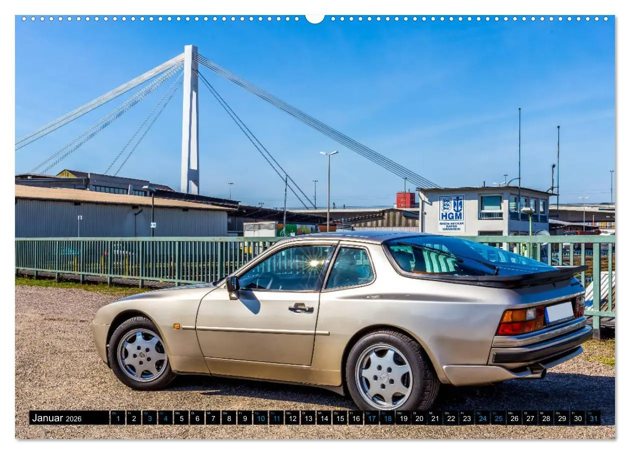 Bild: 9783457735589 | Porsche 944 S2 (hochwertiger Premium Wandkalender 2026 DIN A2...