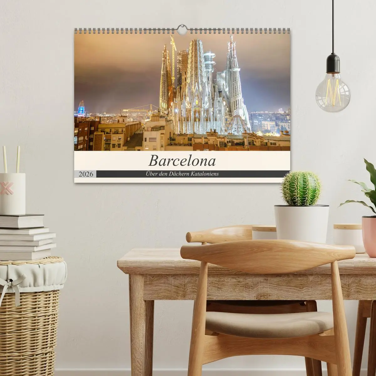 Bild: 9783457805589 | Barcelona - Über den Dächern Kataloniens (Wandkalender 2026 DIN A3...