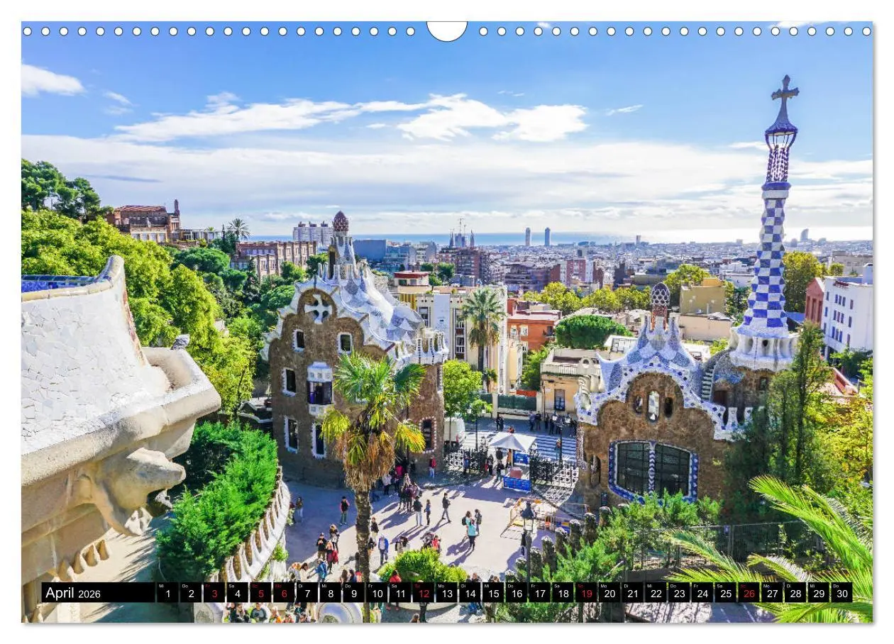 Bild: 9783457805589 | Barcelona - Über den Dächern Kataloniens (Wandkalender 2026 DIN A3...