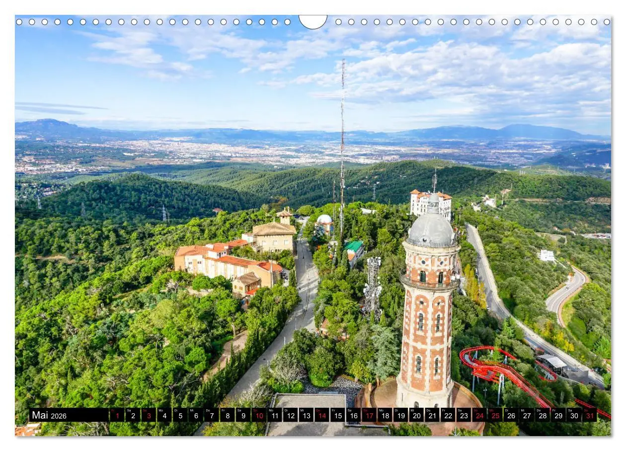 Bild: 9783457805589 | Barcelona - Über den Dächern Kataloniens (Wandkalender 2026 DIN A3...