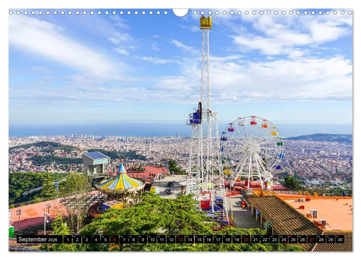 Bild: 9783457805589 | Barcelona - Über den Dächern Kataloniens (Wandkalender 2026 DIN A3...
