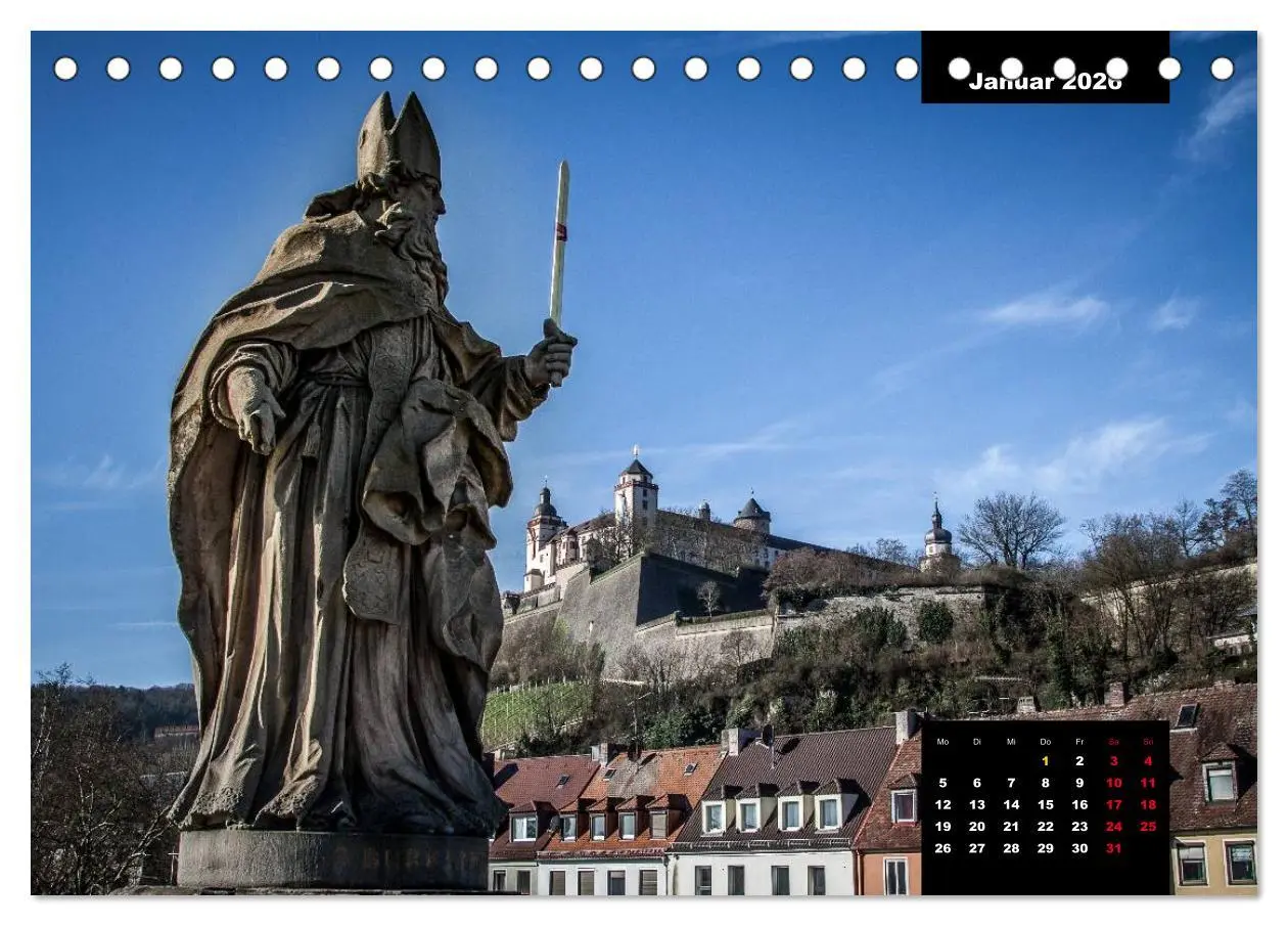 Bild: 9783516135589 | Würzburg - Die Perle Unterfrankens (Tischkalender 2026 DIN A5...