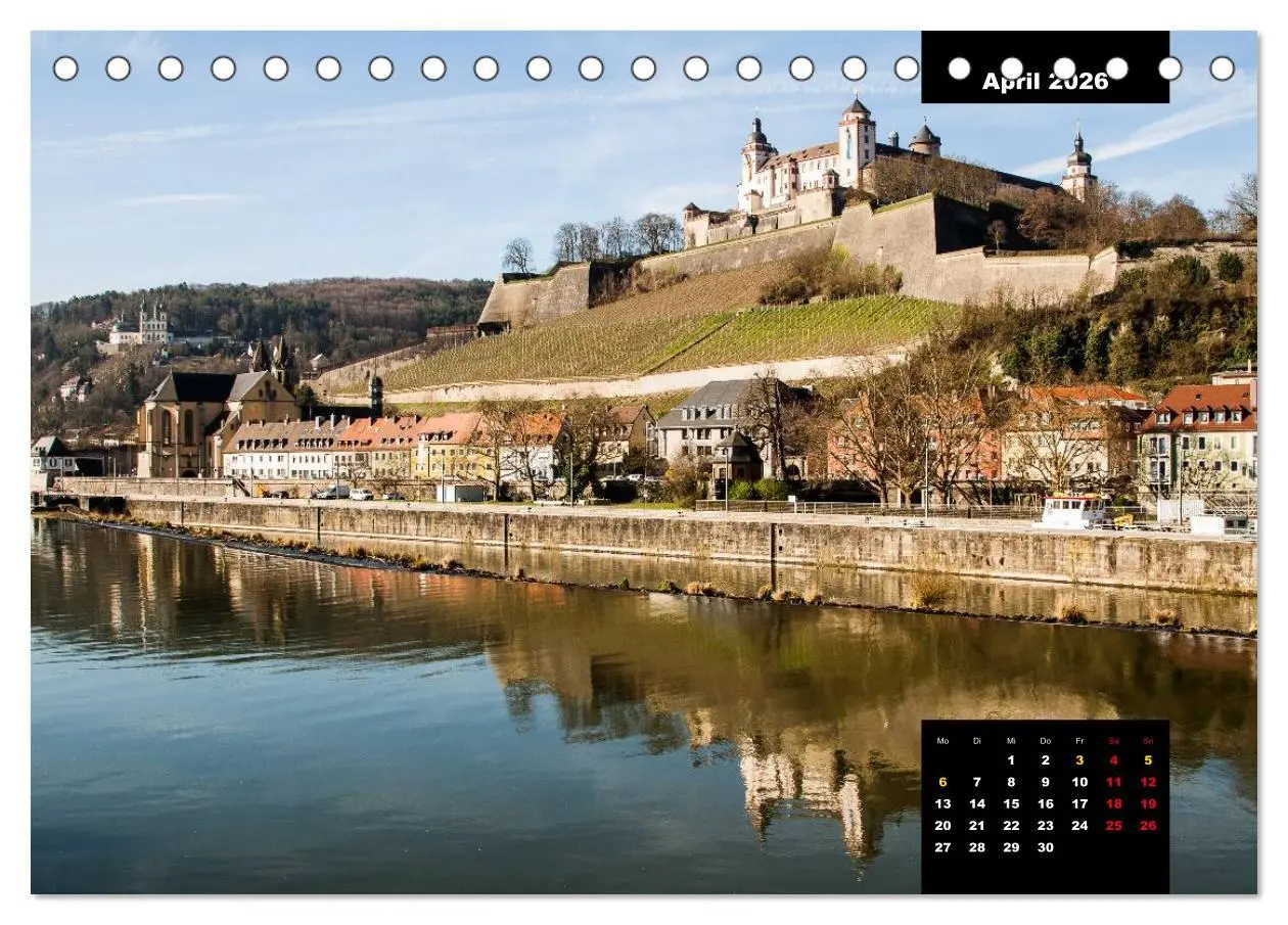 Bild: 9783516135589 | Würzburg - Die Perle Unterfrankens (Tischkalender 2026 DIN A5...