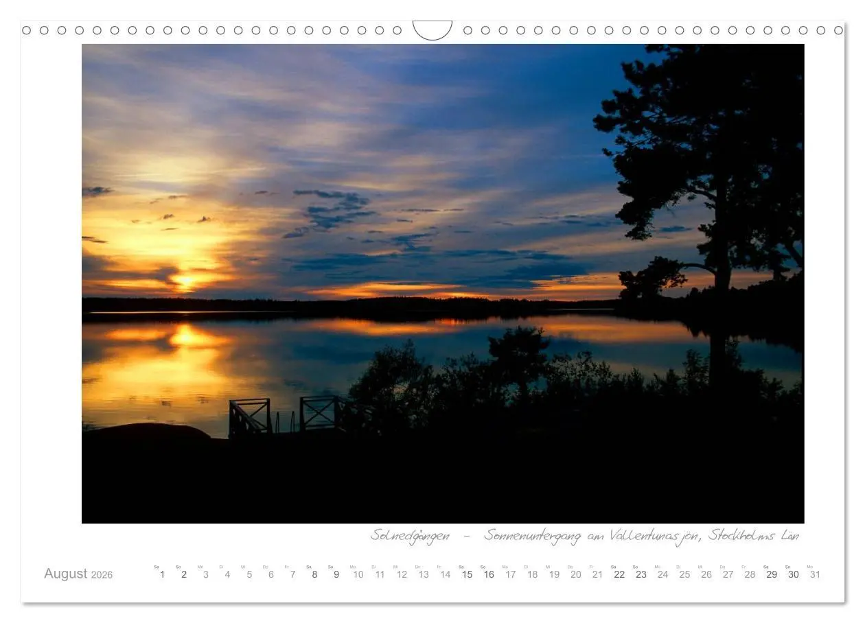Bild: 9783516205589 | Sehnsucht Schweden - Sverige (Wandkalender 2026 DIN A3 quer),...