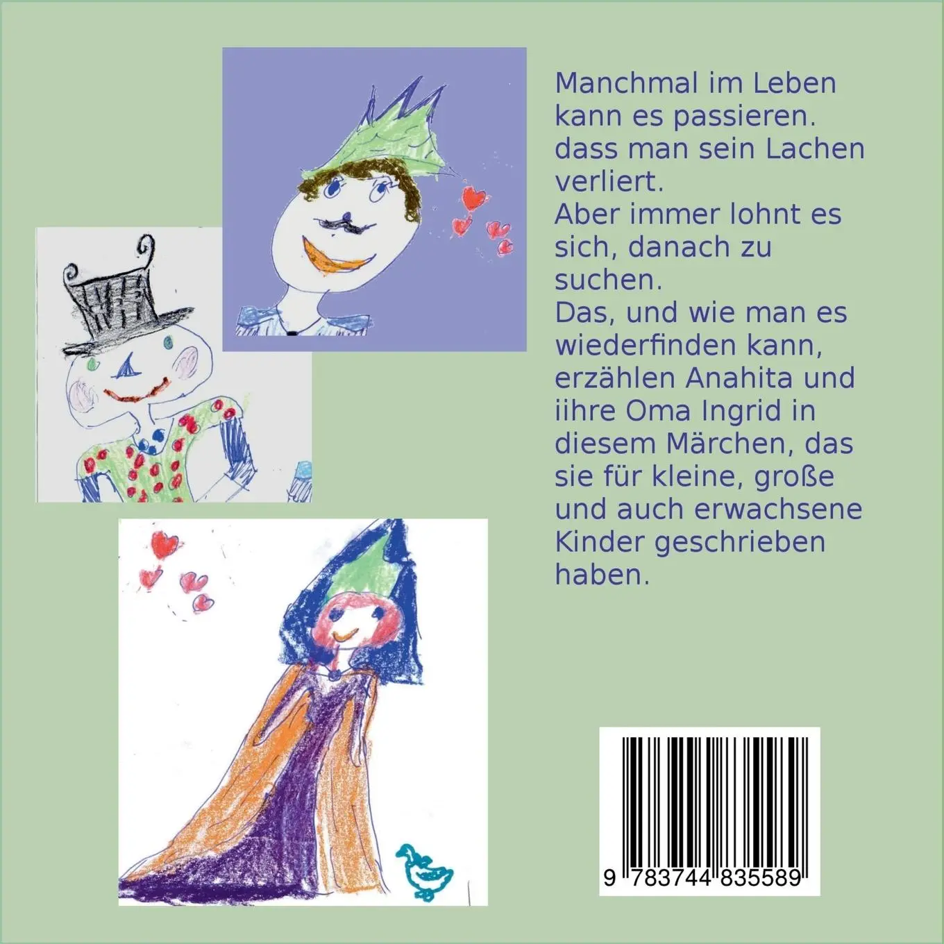 Rückseite: 9783744835589 | Vom König, der sein Lachen verloren hatte | Anahita Pasalar | Buch