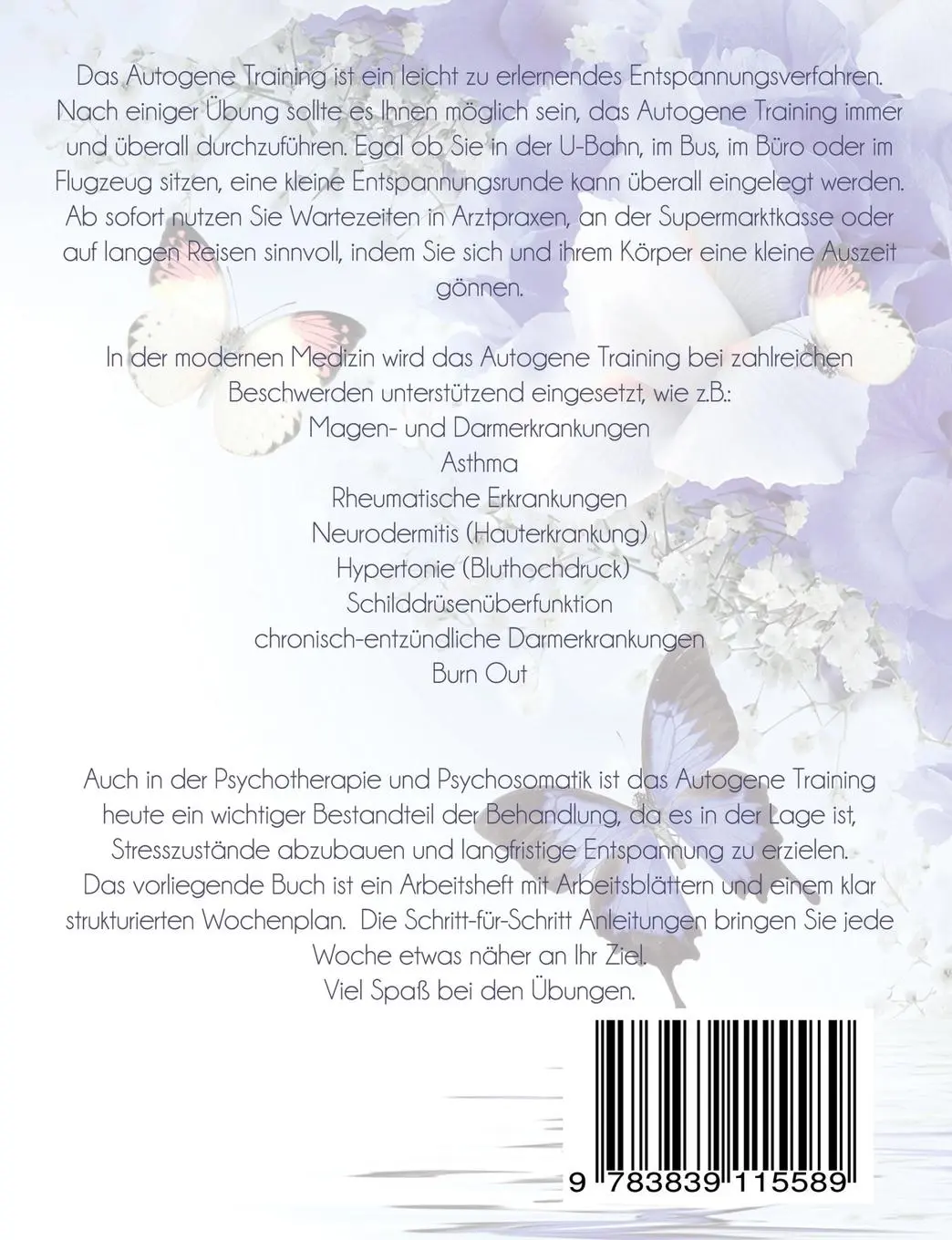 Rückseite: 9783839115589 | Autogenes Training | leicht gemacht | Katja Fiona Graf | Taschenbuch