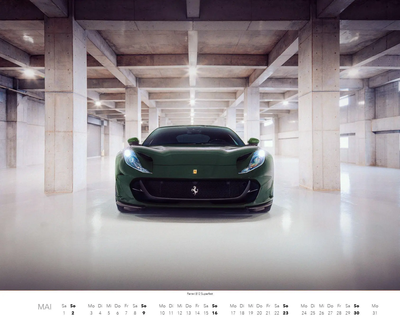Bild: 9783960585589 | Supercars Kalender 2027 | Constantin Stein | Kalender | 14 S. | 2027