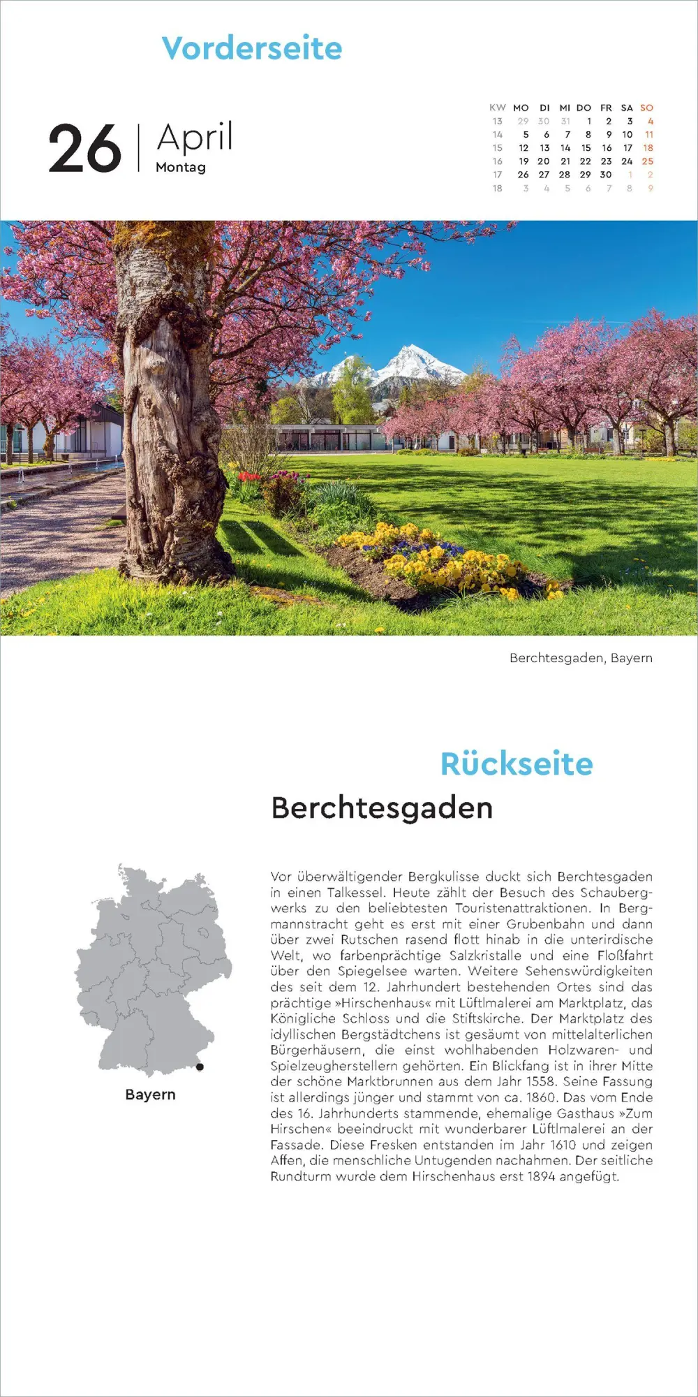 Bild: 9783965915589 | Deutschland - KUNTH 365-Tage-Abreißkalender 2027 | Kalender | 736 S.