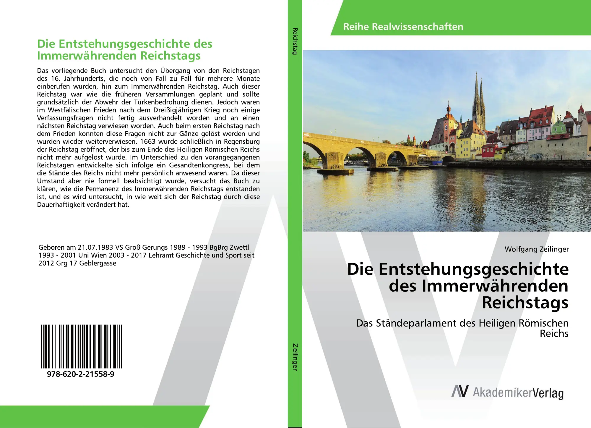 Cover: 9786202215589 | Die Entstehungsgeschichte des Immerwährenden Reichstags | Zeilinger